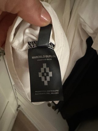 Camiseta Marcelo Burlon Alas Multicolor