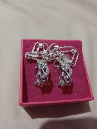 Pendientes y pulsera Plata