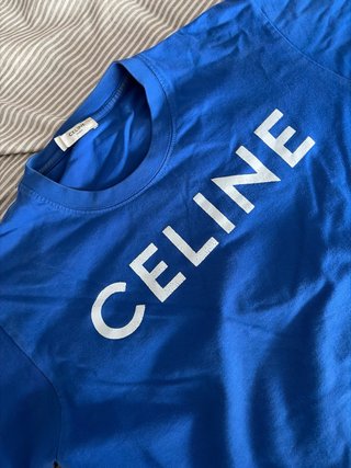 Maglietta Celine Blu