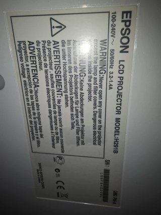 Proyector Epson EH-TW3000 Blanco