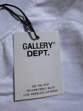 T-shirt Gallery Dept. bianca