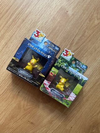 Figuras Pikachu - 30 aniversario Pokémon - Nuevas
