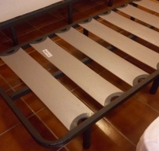 Somier patas desmontables metal y madera