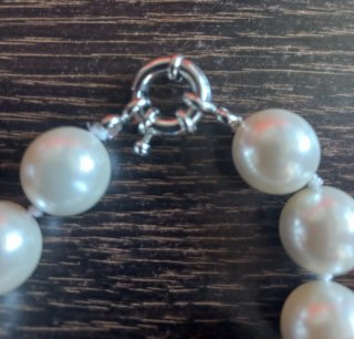 Collar Perlas Grandes Vintage Estilo Majorica