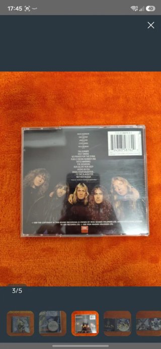 CD Iron Maiden No Prayer for the Dying