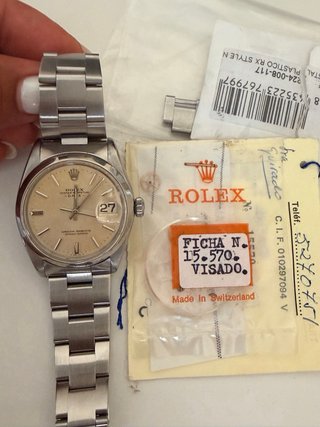 Reloj Rolex Oyster Perpetual Date