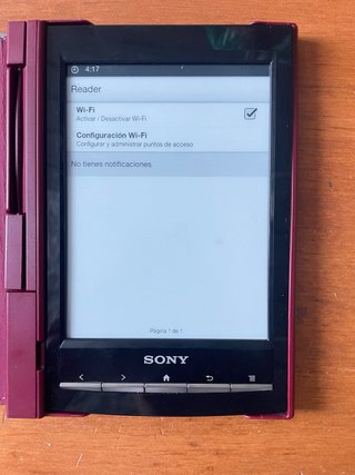 Sony e-reader viola