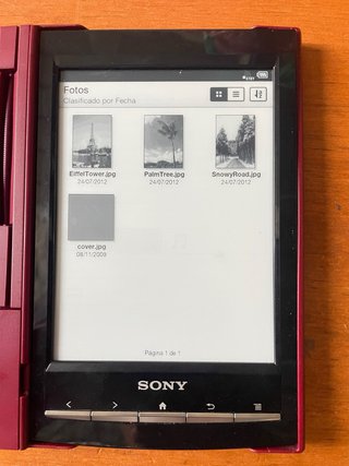 Sony e-reader viola