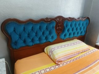 Estructura cama + colchón viscoelástico 135 x 190