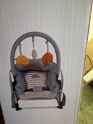 Bbest Hamaca con Arco de Juego Gris Beige