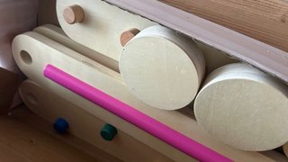 Barra de equilibrio reversible para niños