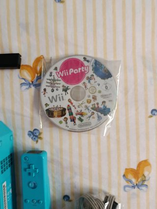 Consola Wii Azul Completa