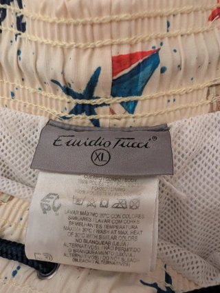 Bañador Emilio Tucci Estampado Marino