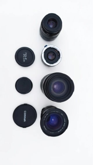 Kit Fotografía Analógica Canon EOS + Accesorios