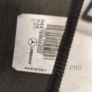ALFOMBRILLA TRASERA MERCEDES VITO USADO A4476804202
