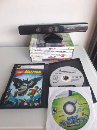 Pack 5 Juegos Xbox 360 + Kinect