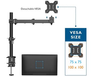 Pack brazo flexible + base portátil