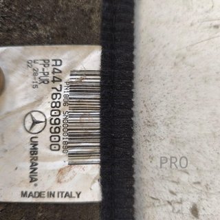 ALFOMBRILLA TRASERA MERCEDES VITO USADO A4476809900