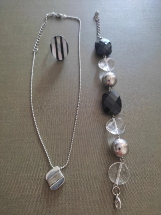 Conjunto Collar, Anillo y Pulsera