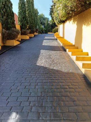 Reparación y restauración de pavimento impreso