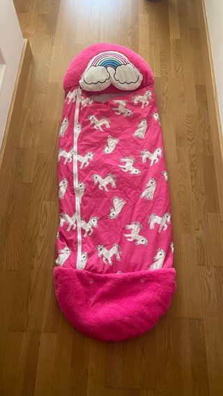 Saco de dormir infantil con arcoíris