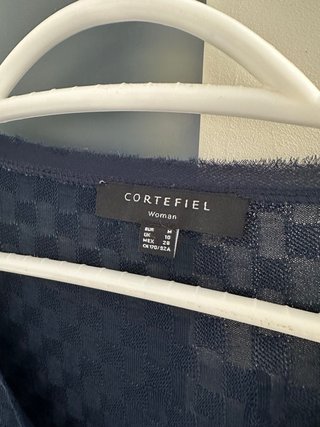 Jersey Cortefiel azul marino entretiempo