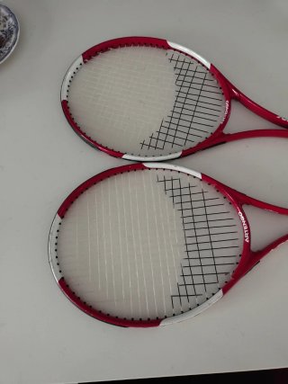 Juego 2 raquetas tenis Artengo + 2 pelotas
