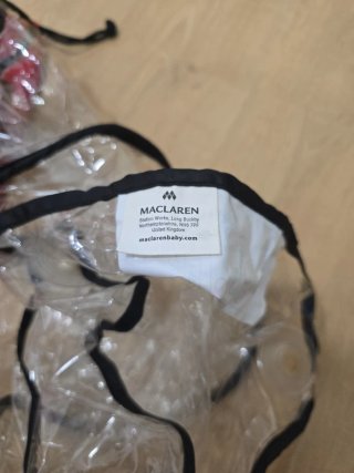 Funda lluvia Maclaren para carro