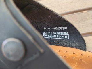 Sandalias de piel G-Star RAW hombre