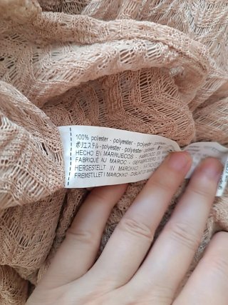 Mono crochet Zara Beige