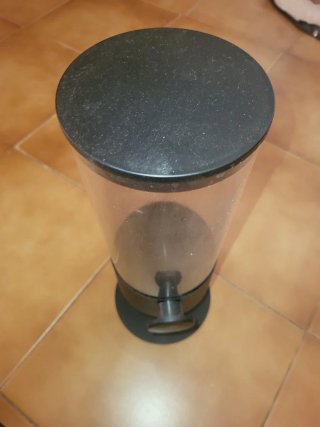 Dispensador de cocina transparente para cereales