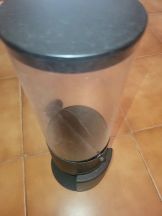 Dispensador de cocina transparente para cereales