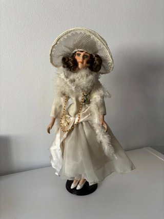 Muñeca Porcelana Victoriana 50cm