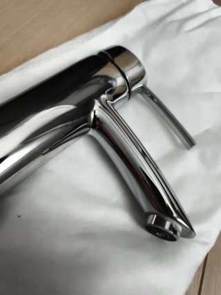 Grifo Baño Cromado Acero Inoxidable