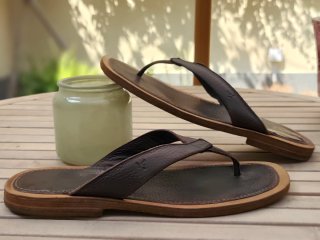 Sandalias de cuero para hombre