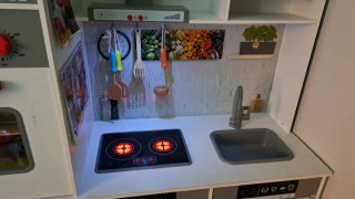 Cocinita infantil Lidl grande, con muchos accesori
