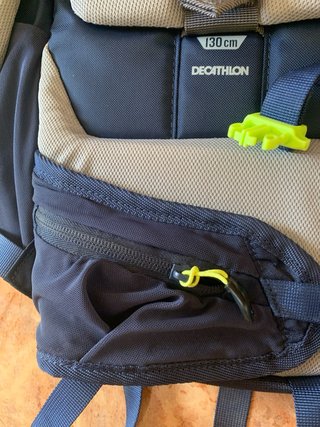 Mochila Montaña Quechua 28L Azul Un solo uso