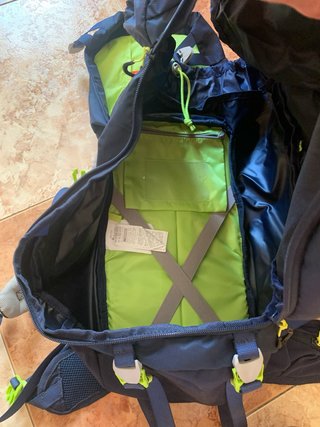 Mochila Montaña Quechua 28L Azul Un solo uso
