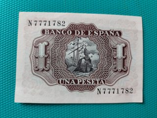 BILLETE DE 1 PESETA AÑO 1953 LOT 01