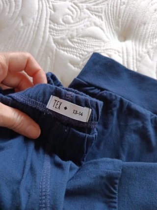 Pijama Rayas Azul y Blanco