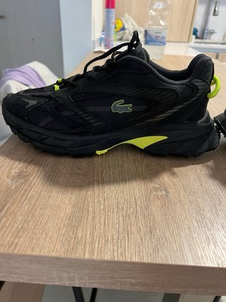 Zapatillas Lacoste Negras y Verdes