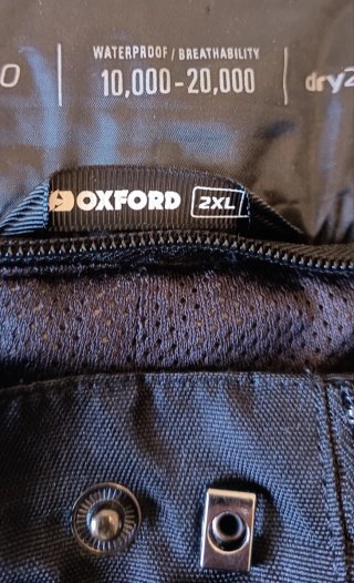 Pantalón de moto Oxford Montreal Talla 2XL