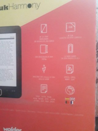Wolder miBuk Harmony E-reader 8GB