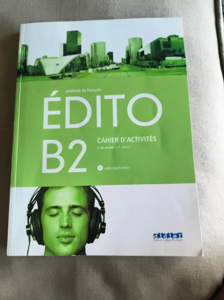 Libro de francés b2 y cuaderno ejercicios