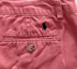 Pantalón corto Polo Ralph Lauren chico rosa