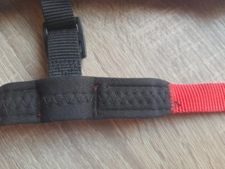 Arnés Halti para Perro Negro y Rojo