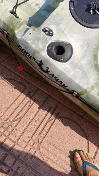 Kayak de pesca y navegación
