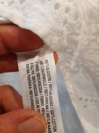 Camisa Surkana blanca manga corta