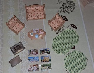 Set Salón Sylvanian Families