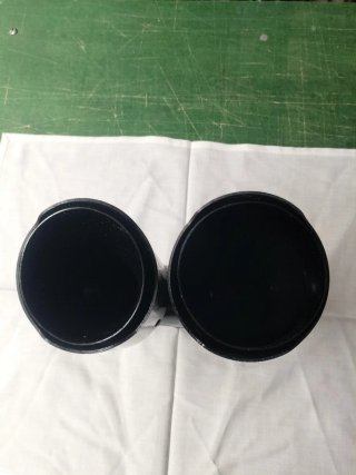 Cola de escape doble carbono REMUS